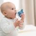 Nattou Cooling Silicone Teether - BPA-Free Mouse Design Water-Filled 13.5x10.5 cm Blue/White - Shop Internationally! - Buy Online on GoSupps.com