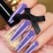240 Extra Long Aurora Pattern Ballerina Coffin False Nails - Solid Color Full Cover Fake Nails for DIY Nail Salon - Buy Online on GoSupps.com