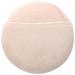 JANZU Women Cosmetic Beige White Round Face Makeup Powder Puff