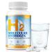 Magnesium -Infused Hydrogen Water Tablets (120 Servings) 8 PPM H2 Molecular Tablets for Energy Boost Brain Health & Cognitive Support Lemon Flavor Gluten-Free & Non-GMO