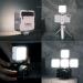 ULANZI VL49 2000mAh LED Video Light with 3 Cold Shoe - Rechargeable Soft Light Panel for OSMO Mobile 3, Zhiyun Smooth 4, Sony, Canon, GoPro - Vlogging Essential - Buy Online on GoSupps.com
