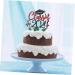 Warmhm 10 Sets Cake Insert Decor Party Supplies Graduation Cake Toppers Graduation Cupcake Topper Cake Picks Grad Cupcake Toppers European and American Plug-in Red Paper Redx2pcs 16.00X13.00X0.10CMx2pcs - Buy Online on GoSupps.com