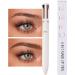 4 in 1 Makeup - Multi-Use Portable Brow Contour Smooth to Glide and Compact for Travel Comes with Eyeliner Brow Lipliner and Highlighter Pochy White - Buy Online on GoSupps.com