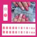 24Pcs Square Short Nude & Pink Press On Nails - Glitter Acrylic French Tips for Women & Girls - Buy Online on GoSupps.com