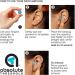Silicone Earplugs for Sleeping, Travel & Working - Waterproof, Moldable, Noise Reduction - 2 Pairs with Travel Cases - White (4 Count) - Buy Online on GoSupps.com