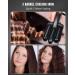 Hair Waver  3 Barrel Curling Iron for Beachy Waves  Hair Crimper with LCD Temp Display  Ceramic Tourmaline Triple Barrels Curling Wand  Beach Waver Curling Iron with Dual Voltage  Black - Buy Online on GoSupps.com