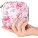 Watercolor Rose Napkin Storage Bag | Portable Zippered Pouch for Teen Girls & Women | Stylish Dining Accessory | Color 3 - Buy Online on GoSupps.com
