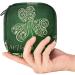Happy St. Patrick's Day Menstruation Bag with Zipper Stylish Tampon & Napkin Collection Bag for Women & Girls - Buy Online on GoSupps.com