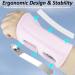 Compression Wrist Brace for Men & Women - Adjustable Night Support for Wrist Pain Carpal Tunnel Arthritis & Tendonitis - Small/Medium Pink Right Hand - Buy Online on GoSupps.com
