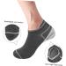 Inner Height Socks - Eel Cushion Insoles for Heels | Height Increase Sock Pads | No Show Warm Pure Cotton Light Grey - Buy Online on GoSupps.com