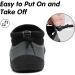 Mishansha Unisex Bathing Shoes - Lightweight Breathable Non-Slip Barefoot Shoes with Thick Sole | Size 36-46 | Black Soot 43 EU - International Shipping Available - Buy Online on GoSupps.com