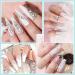 Morovan Poly Gel Nail 60ml White Builder Gel - Trendy Nail Art Extension for Salon & Home Use - Buy Online on GoSupps.com