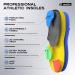 Welnove Insoles for Men - Relief for Plantar Fasciitis Arch Support Orthotics Comfortable Shoe Inserts for Flat Feet & Foot Pain - M Blue M:W 9-10 / M 7-8 - Buy Online on GoSupps.com
