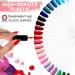 200 Tips Nail Polish Swatch Sticks Nails Art Display | Transparent Nail Swatches for DIY Nail Decor - Buy Online on GoSupps.com