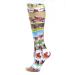 Celeste Stein Horse Collage Therapeutic Compression Socks 8-15 mmHg Mild