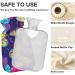 Colorful Butterfly Hot Water Bottle with Cover - 2L Pain Relief for Women & Adults - Hand & Foot Warmer - Buy Online on GoSupps.com