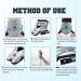 Buy Neck Extensor Orthopedic Device - Electric Air Pump Cervical Traction for Neck Pain Relief - 3 Power Traction & 8 Airbag Support - Buy Online on GoSupps.com