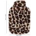 Leopard Print Hot Water Bag Practical and Stylish PVC Hot Water Bag for Office and Living Room - Buy Online on GoSupps.com