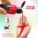 Go Ho Makeup Liquid Body Paint (2.1 oz) - Red Water Based Face & Body Paint for Special FX, Cosplay & Halloween - Buy Online on GoSupps.com