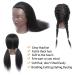 Real Hair Training Head Puppet for Shop Window Display - 100% Realistic Doll with Free Clamp (C14) - Buy Online on GoSupps.com