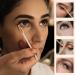 100 Pcs Disposable Bamboo Mascara Wands for Eyelash Extensions - Spooly Eyelash Brushes in Brown - Buy Online on GoSupps.com