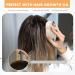 FREATECCH CHARD Massage Brush Silicone Shampoo Brush for Hair Washing Head Massage & Dandruff Removal Beige Wheat Straw Handle for Hair Growth - Buy Online on GoSupps.com