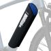 Lainfeld e-bike battery protective cover with reflectors |30-41 cm circumference |Universal fit |Protects against cold & dirt |Ebike cordless protection accessories |Battery protection from neoprene bicycle protective cover black - blue