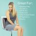Xtra-Comfort Lumbar Support Cushion - Lower Back Pillow for Office Chair Car Men Women Gaming - Ergonomic Orthopedic Backrest Foam Roll and Adjustable Strap for Therapeutic Pain Relief - Buy Online on GoSupps.com