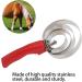 Buy Stainless Steel 6 Ring Curry Comb for Horses Sheep & Cows - Relieve Itching & Shedding (4 Turns) - International Shipping Available - Buy Online on GoSupps.com