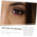 FRCOLOR 10pairs Fake Eyelashes Makeup No Glue Eyelashes Strip Lashes Women Eyelashes Creative Eyelashes Strip Eyelashes Reusable Black Eyelash Decorate High-grade Fiber Cross - Buy Online on GoSupps.com