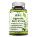 Herbal Secrets Peppermint Ginger & Fennel 120 Softgels (Non-GMO) - Supports Digestive Functions* - Promotes Vitality*- Helps to Sooth Upset Stomach*