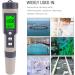 Yewhick Digital Salinity Tester - 4 in 1 Salt/EC/TDS/Temp Meter for Saltwater Pool, Aquarium, Koi Fish Pond - Waterproof & High Accuracy with ATC - Buy Online on GoSupps.com