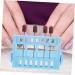 Healeved 16 Manicure Organizer Manicure Drill Bits Holder Nail Tools Nail Drill Stand Holder Nail Drill Bits Holder Grinding Head Holder Electric Tool Acrylic Electrical Tools To Rotate - Buy Online on GoSupps.com