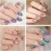 Universal Rainbow Cat Eye Gel Nail Polish Magnetic Holographic 9D Reflective Glitter Cateye Design Nails Art Polish Holo Iridescent Sparkle Flash Effect with Magnet Stick - Buy Online on GoSupps.com