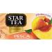 Star the Pesca t tea box 25 sachets de th p che 37 5 g th noir