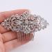 EVER FAITH Crystal Clear Silver-Tone Bridal Hairpiece Side Comb - Art Deco Wave Wedding Hair Accessory for Bride - Buy Online on GoSupps.com