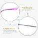 Buy PopetPop Replacement Glasses Accessories - Sunglasses Repair Kit & Myopia Glasses Bracket - Metal Violet Replacement Bars & Legs - Buy Online on GoSupps.com
