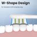 Buy Oclean Professional Clean Brush Heads - 6 Pack | Dupont Bristles & W-Shape Replacement for OCLEAN Electric Toothbrush - Buy Online on GoSupps.com