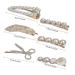 9-Piece Pearl Hair Clip Set - Women's Hair Clips for Weddings & Valentine's Day Gifts - Buy Online on GoSupps.com