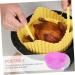 SHOWERORO air Fryer pan Silicone bakeware air Fryer Basket Replacement air Fryer Silicone Cushion Small Tools 19X19X7CM Purple - Buy Online on GoSupps.com
