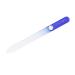 REMOS Nail File Made of Real Tempered Glass - Double-Sided Dark Blue