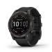 Garmin fenix 7 Sapphire Solar, adventure smartwatch, with Solar Charging Capabilities, rugged outdoor watch with GPS, touchscreen, wellness features, carbon gray DLC titanium with black band Carbon Gray DLC Titanium with Black Band 7 Sapphire Solar Smartw