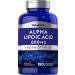 Piping Rock Alpha Lipoic Acid 600 mg | 180 Capsules | with Biotin Optimizer | Non-GMO Gluten Free Supplement