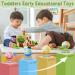 Motoric Cubes 5-in-1 Activity Toys for 1-3 Year Olds | Montessori Educational Wooden Activity Center | 49 PCS Gift for Kids 18 Months+ - Buy Online on GoSupps.com
