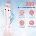 4 in 1 Facial Cleansing Brush - Electric Face Spin Brush with 4 Replacement Heads for Cleaning Exfoliating Massaging (Pink) - Buy Online on GoSupps.com