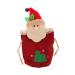 Healvian 1 Pc Christmas Candy Bag Kids Goodie Bags Christmas Cookie Bags Candy Wrapping Bags Storage Bags 1 count (Pack of 1) Red