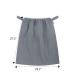 Teamoy 2 Pack Pail Liner for Cloth Diapers Reusable Diaper Pail Bag with Elastic Band and Drawstring Fits for 13.2 Gallon Trash Can and Diaper Pails Gray Gray+Gray - Buy Online on GoSupps.com