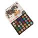 Abelyn Long Lasting 30 Colors Glitter Eyeshadow Palette Makeup Sparkly Eye Shadow Shimmer Glitter Palette Cosmteics