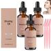 homomdy Dermaplaning Moisturizing Shaving Oil for the Face Soothing Essential Oil for Hair Removal with Vitamin E Reduces Hair Growth and Dryness Deeply Moisturizes and Soothes (3 pcs)