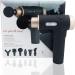 Venga!Massage gun for deep muscles 6 massage attachments 9 speed levels 2 massage modes black/copper colors VG MAS 3003 body massage device